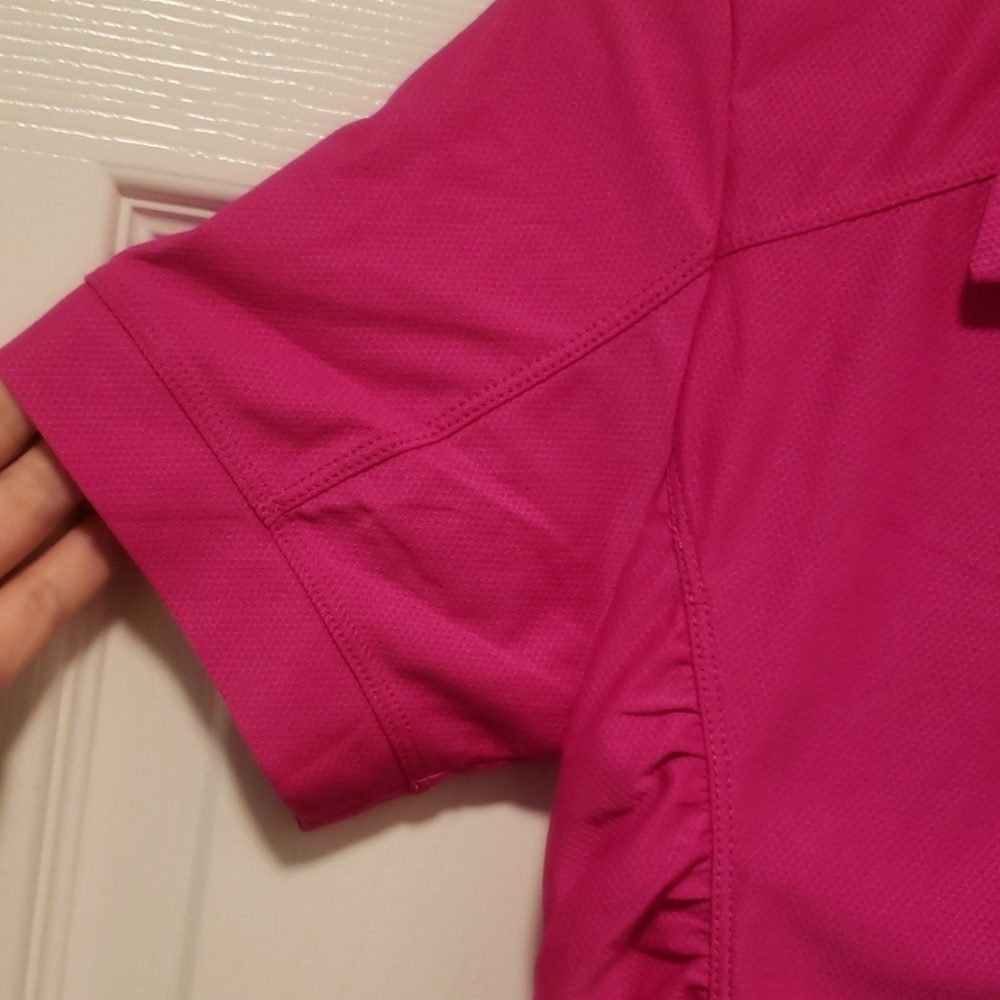 Athleta Birdie Polo Top Size Small - Picture 3 of 6
